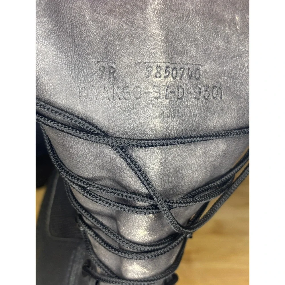 Belleville Mens 9R Gore-Tex Waterproof Leather Combat Tactical Boots Black 9301